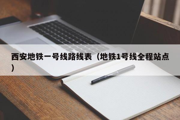 西安地铁一号线路线表（地铁1号线全程站点）  第1张